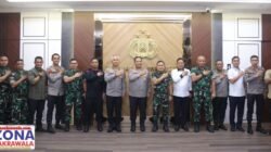 Polda Kepri Terima Kunjungan Kerja Pangdam XlX Tuanku Tambusai Perkuat Sinergi TNI-Polri Dalam Menjaga Stabilitas Kamtibmas