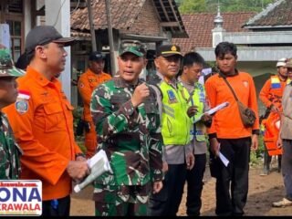 Dandim 0715 Kendal Pimpin Apel Penanganan Laka Air di Desa Getas Singorojo