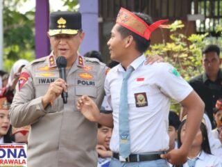 Kapolda Kalteng Sosialisasikan Layanan Call Center 110 dan Pamapta bagi Pelajar di Bartim
