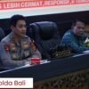 Kapolda Bali Pimpin Rapat Koordinasi Lintas Sektoral Pengamanan Natal dan Tahun Baru