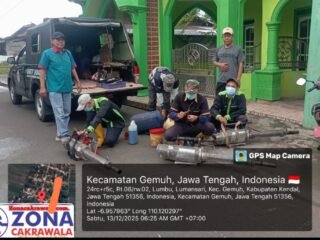 Respon Cepat Kasus Chikungunya: Dinas Kesehatan Kendal Lakukan Fogging Fokus di Desa Lumansari