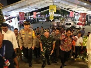 Kapolda Bali Bersama Forkopimda Cek Ibadah Pergantian Tahun di Gereja Fransiskus Xaverius Kuta