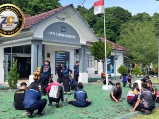 Wujudkan Lingkungan Kerja Nyaman, Bapas Nusakambangan Lakukan Kerja Bakti