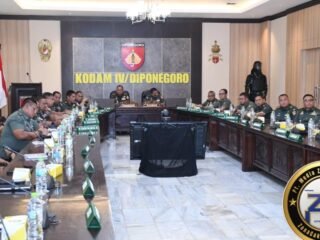 Pangdam IV/Diponegoro Hadiri Taklimat Awal Progjagar TNI AD TA 2026