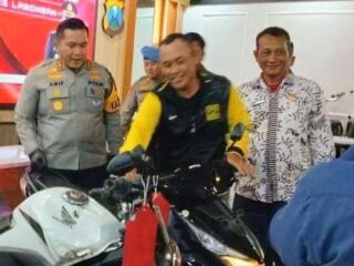 Polres Lamongan Tangkap Dua Pelaku Curanmor Solokuro, Motor Korban Berhasil Diselamatkan
