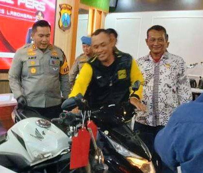 Polres Lamongan Tangkap Dua Pelaku Curanmor Solokuro, Motor Korban Berhasil Diselamatkan