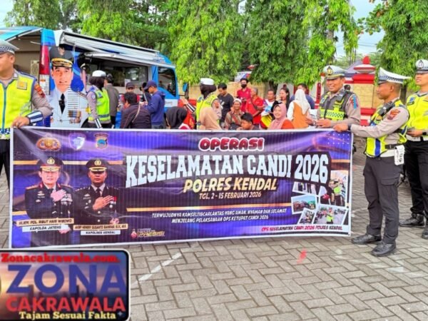 Bukan Sekadar Sosialisasi, Aksi Simpatik Satlantas Polres Kendal di Minggu Pagi Curi Perhatian Warga