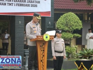 Upacara Hari Kesadaran Nasional, Kapolres Kendal Lantik Kenaikan Pangkat dan Rotasi Pejabat