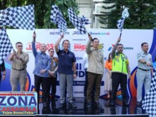 Kakorlantas Polri Melepas Tim Mudik Metro TV, Komitmen Polri Kawal Operasi Ketupat 2026 Berjalan Aman dan Lancar