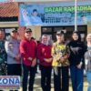 Kendali Inflasi Jelang Lebaran Mbak Tika Bupati Kendal Buka Pasar Sembako Murah di Plantungan