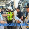 Polda Jateng Laksanakan Ramp Check Kendaraan dan Pemeriksaan Kesehatan Pengemudi di Terminal Tipe A Pemalang