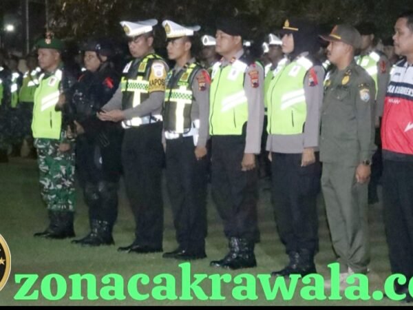 Perkuat Sinergitas Polres Kendal Gelar Apel Pengamanan Malam Takbiran 2026