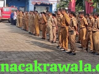 Perkuat Silahturahmi dan Disiplin Pasca Ramadan Kecamatan Weleri Gelar Apel Bersama dan Halal Bihalal