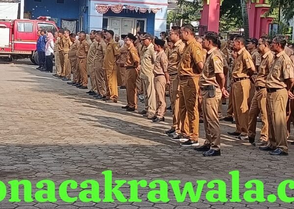 Perkuat Silahturahmi dan Disiplin Pasca Ramadan Kecamatan Weleri Gelar Apel Bersama dan Halal Bihalal