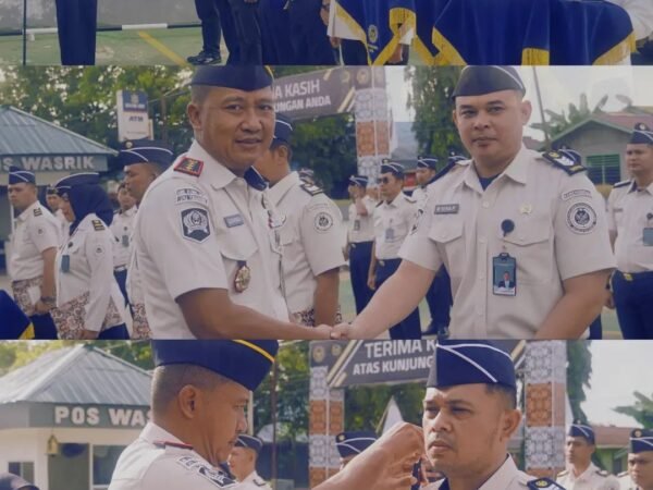 Penyematan Kenaikan Pangkat kepada 59 Pegawai, Kalapas Tenggarong Tekankan Profesionalisme dan Integritas