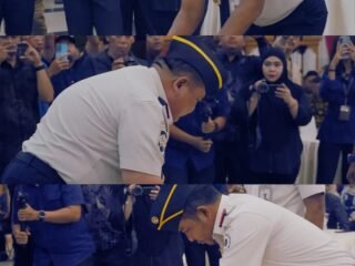 Serah Terima Jabatan Kepala Lapas Kelas IIA Tenggarong Berlangsung Khidmat