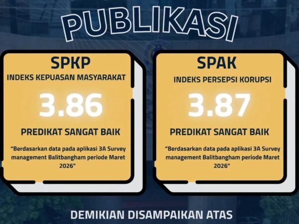 Lapas Kelas IIA Tenggarong Raih Predikat Sangat Baik dalam Survei Kepuasan dan Persepsi Anti Korupsi
