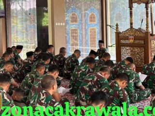 Doa Bersama untuk Keselamatan prajurit dan Mendoakan prajurit yang Gugur