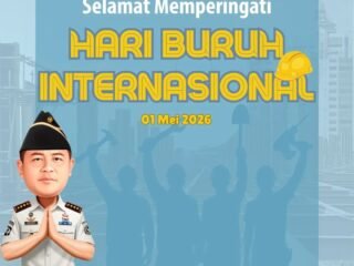 Kalapas Kelas IIA Tenggarong Bersama Jajaran Ucapkan Selamat Hari Buruh 2026, Tegaskan Komitmen Profesionalisme dan Kesejahteraan