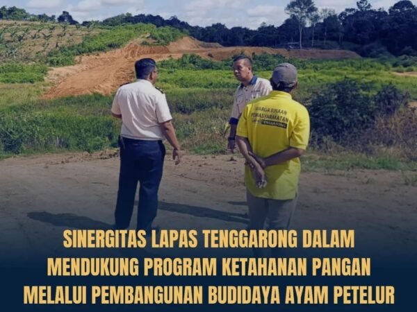 Budidaya Ayam Petelur di Jahab KM 10, Lapas Tenggarong Dukung Ketahanan Pangan dan Pembinaan Warga Binaan