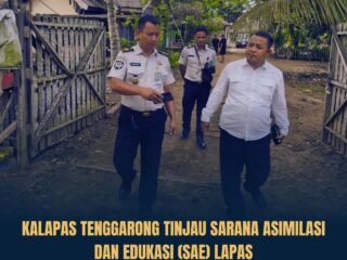 Kalapas Lapas Kelas IIA Tenggarong Tinjau SAE, Perkuat Program Pembinaan Kemandirian Warga Binaan