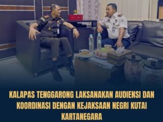 Kalapas Tenggarong Audiensi ke Kejari Kutai Kartanegara, Perkuat Koordinasi Antar APH