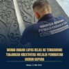 Asah Kreativitas dan Keterampilan, Warga Binaan Lapas Tenggarong Buat Ukiran Gapura