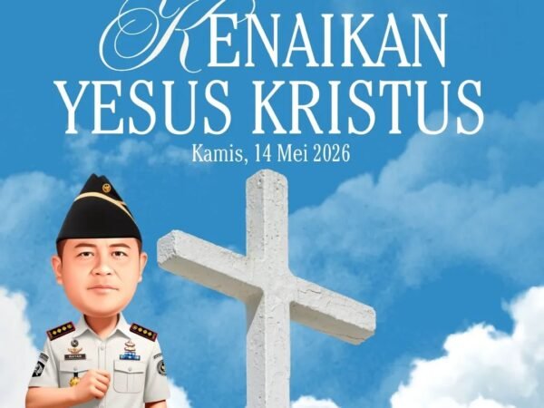 Lapas Tenggarong Ucapkan Selamat Memperingati Kenaikan Yesus Kristus