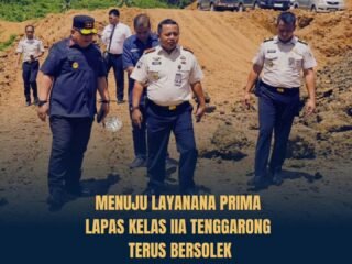 Kakanwil Ditjenpas Kaltim Tinjau Progres Peningkatan Fasilitas di Lapas Tenggarong