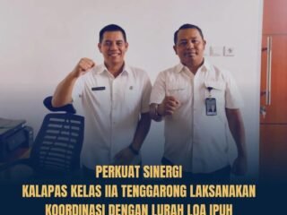 Kalapas Tenggarong dan Lurah Loa Ipuh Perkuat Sinergi Demi Keamanan Lingkungan dan Pembinaan Warga Binaan