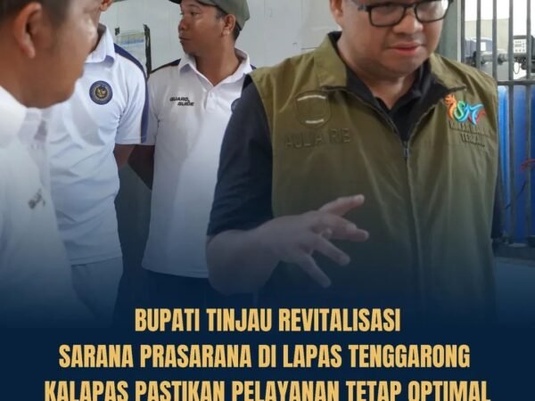 Kakanwil Ditjenpas Kaltim dan Bupati Kukar Tinjau Sarana Layanan Lapas Tenggarong