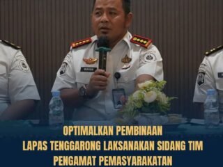 Sidang TPP Lapas Kelas IIA Tenggarong Bahas Evaluasi dan Usulan Program Pembinaan 72 WBP