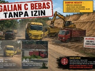 Galian C di Bancar Diduga Tak Berizin di Wilayah Hukum Tuban Masih Berjalan, Ada Apa dengan Penegakan Hukum?