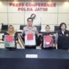 Ditres PPA dan PPO Polda Jatim Ungkap Kasus Kekerasan Seksual Terhadap Anak Tiri