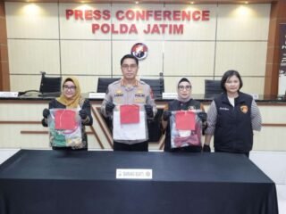 Ditres PPA dan PPO Polda Jatim Ungkap Kasus Kekerasan Seksual Terhadap Anak Tiri