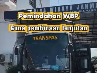 Pemindahan Narapidana untuk Pembinaan Lanjutan Berjalan Lancar dan Kondusif