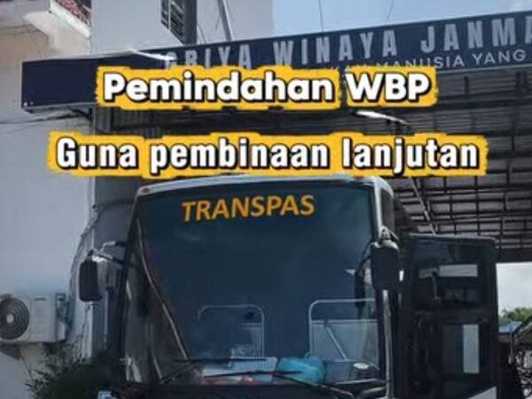 Pemindahan Narapidana untuk Pembinaan Lanjutan Berjalan Lancar dan Kondusif