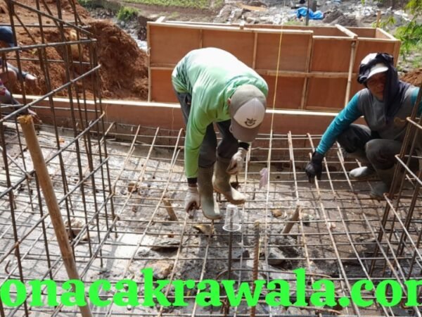 Babinsa 07/Bandar Bersama Warga Kebut Proses Pembuatan Jembatan Garuda  ‎