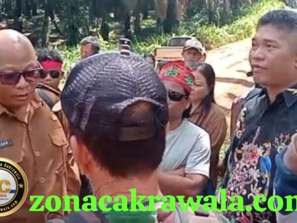 Aksi Damai KMHA Dayak Kalteng: Camat Mentaya Hulu Diduga Memihak Perusahaan Sawit 