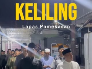 Takbir Keliling Sambut Iduladha, Kebersamaan Warnai Malam Hari Raya di Lapas Kelas IIA Pamekasan