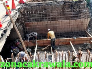 Dinas PUPR Kota Semarang Dan PT PRABA MAS HILL Mulai Pembongkaran Jembata DI Jalan Simongan, Rencana Sudah Disiapkan Jauh -Jauh Hari