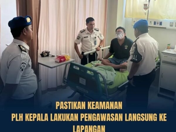 Plh. Kalapas Tenggarong Tinjau WBP Opname di RSUD Parikesit dan Pantau Progres Pembangunan Kandang Ayam Petelur