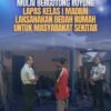 Mulai Bergotong Royong, Lapas Kelas I Madiun Laksanakan Bedah Rumah untuk Masyarakat Sekitar