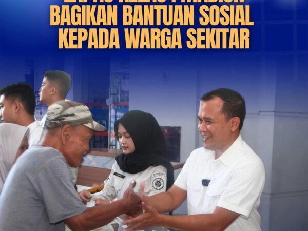Berbagi Kebahagiaan, Lapas Kelas I Madiun Salurkan Bantuan kepada Warga dan Pengemudi Ojek Online