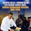 Kalapas Kelas I Madiun Gelar Tasyakuran Rumah Dinas, Berbagi Kebahagiaan Bersama Anak Yatim
