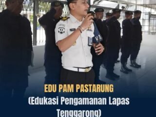 EDU PAM PASTARUNG Jadi Sarana Penguatan Pengamanan, Lapas Kelas IIA Tenggarong Wujudkan Lingkungan Aman dan Kondusif