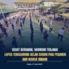 Awali Akhir Pekan dengan Energi Positif, Lapas Kelas IIA Tenggarong Gelar Senam Bersama Pegawai dan Warga Binaan