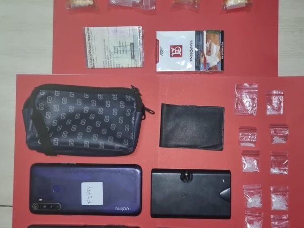 Satresnarkoba Polres Gresik Gulung Jaringan Narkoba Antarwilayah, Lima Pengedar Ribuan Pil Koplo dan Sabu Disikat