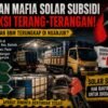 Dugaan Mafia Solar Subsidi Menggurita di Nganjuk, Aktivitas Penimbunan Disebut Berlangsung Terang-terangan, Publik Pertanyakan Ketegasan Aparat