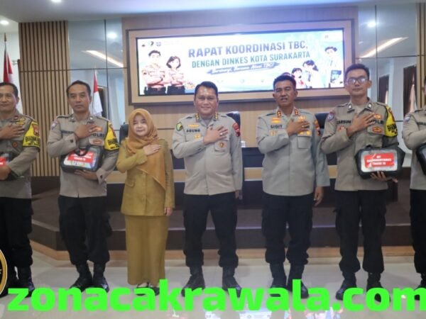 Polresta Surakarta Gandeng Dinkes Perkuat Peran Bhabinkamtibmas dalam Tracing Tuberkulosis Paru